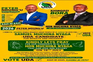 TOMORROW'S OL KALOU BY-ELECTION ANALYSIS.